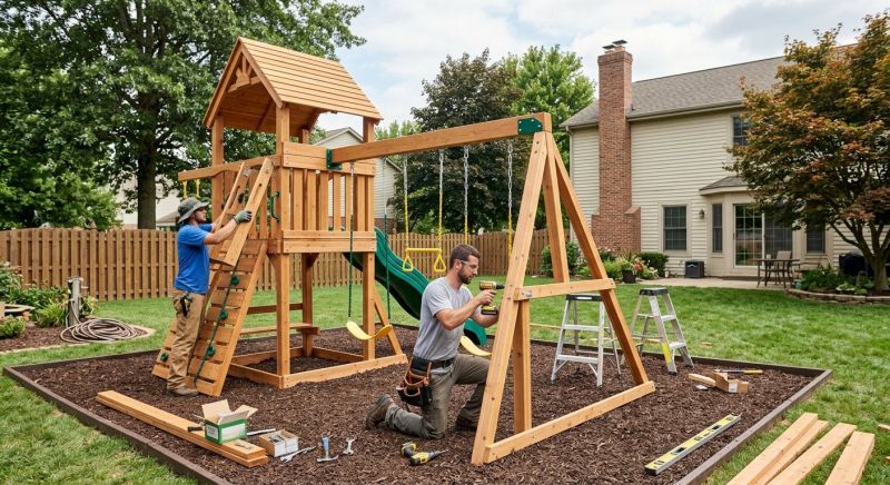 Play Equipment Installation in Alpharetta, GA