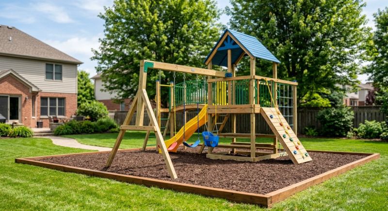 Playground Installation in Alpharetta, GA