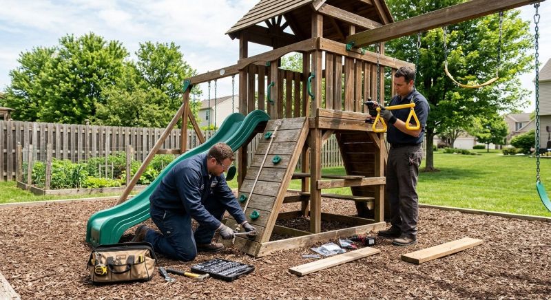Playset Repair in Olathe, KS