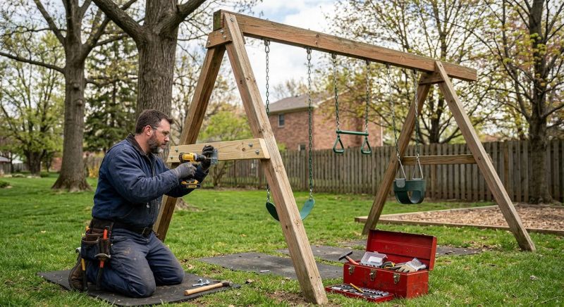 Swing Set Repair in Littleton, CO