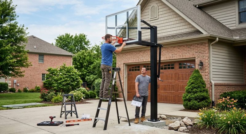 Basketball Hoop Installation in Olathe, KS