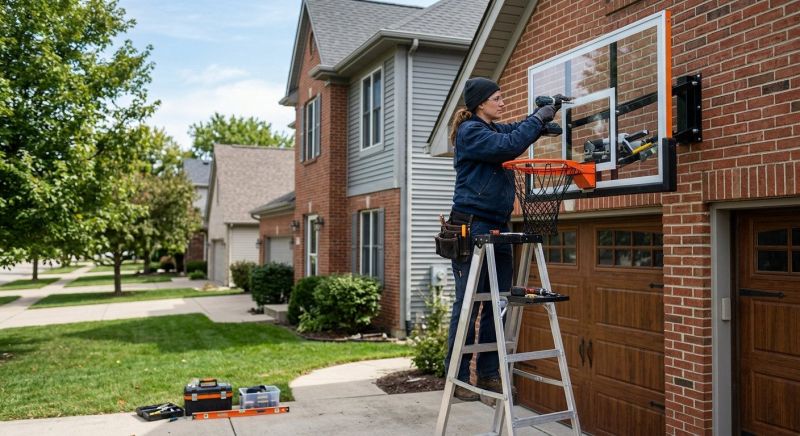 Basketball Hoop Repair in Olathe, KS