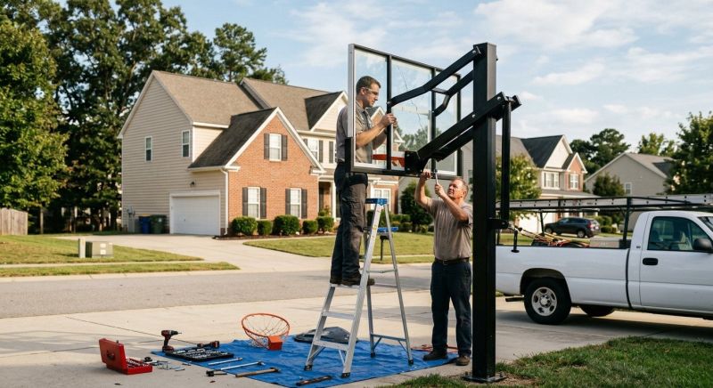 Basketball Hoop Repair in Denver County, CO