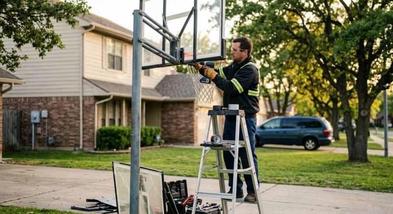 Basketball Hoop Repair in Denver County, CO