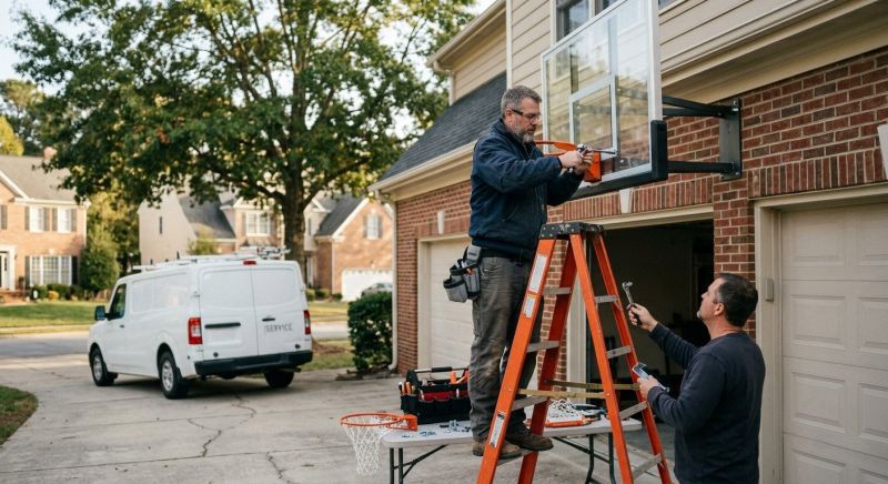 Basketball Rim Repair in Olathe, KS