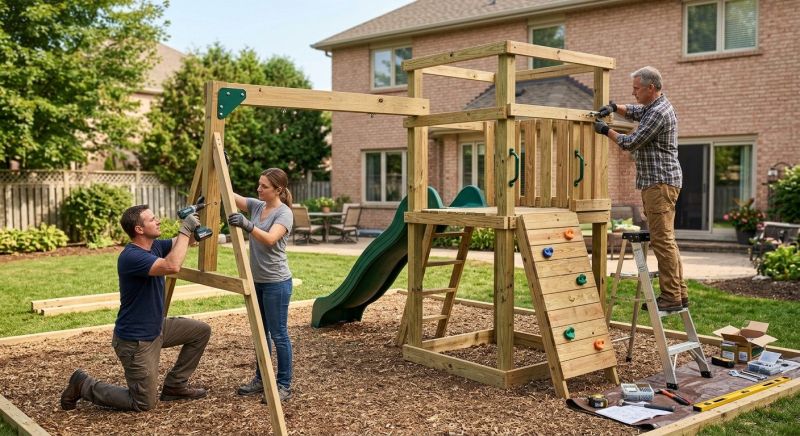 Play Equipment Installation in Kansas City, KS