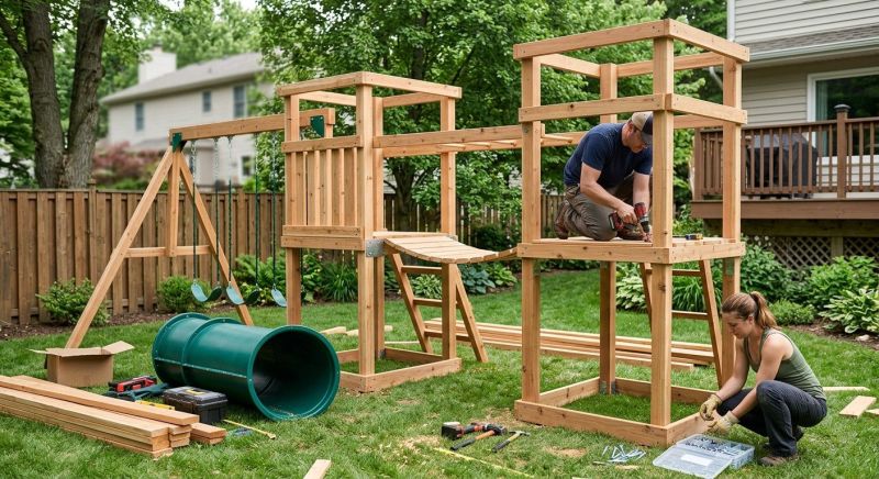 Play Set Installation in Kansas City, MO