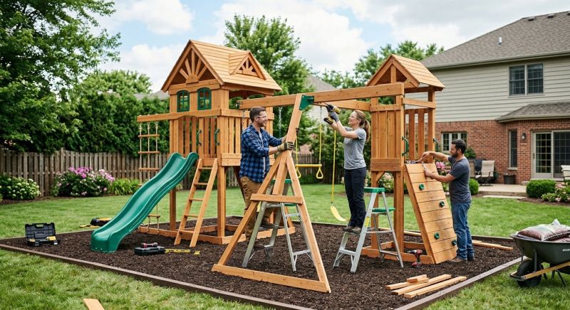 Play Set Installation in Olathe, KS