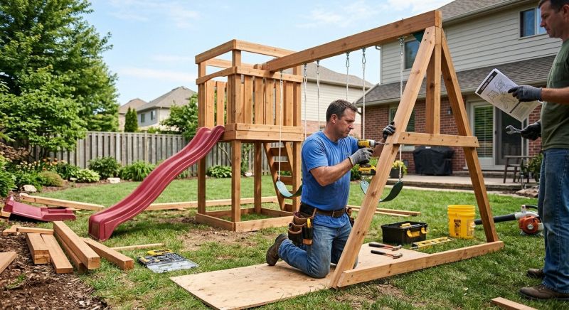 Playground Equipment Assembly in Kansas City, MO