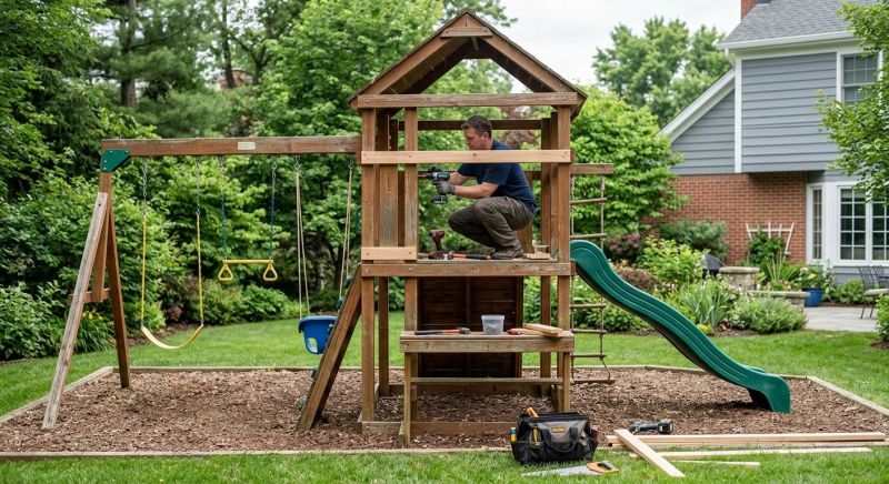 Playset Repair in Kansas City, MO