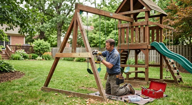 Playset Repair in Kansas City, MO