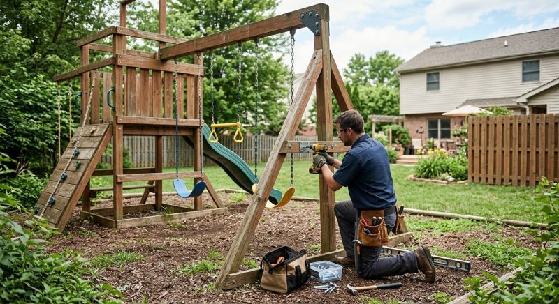 Playset Repair in Kansas City, KS