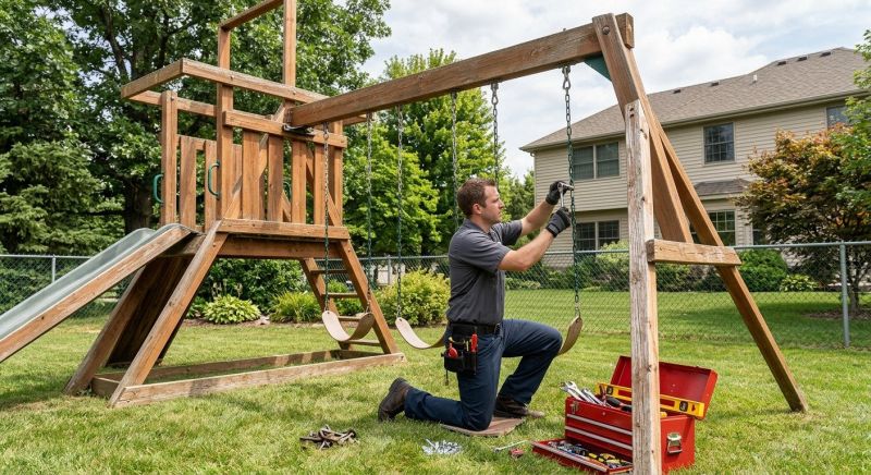 Swing Set Repair in Alpharetta, GA
