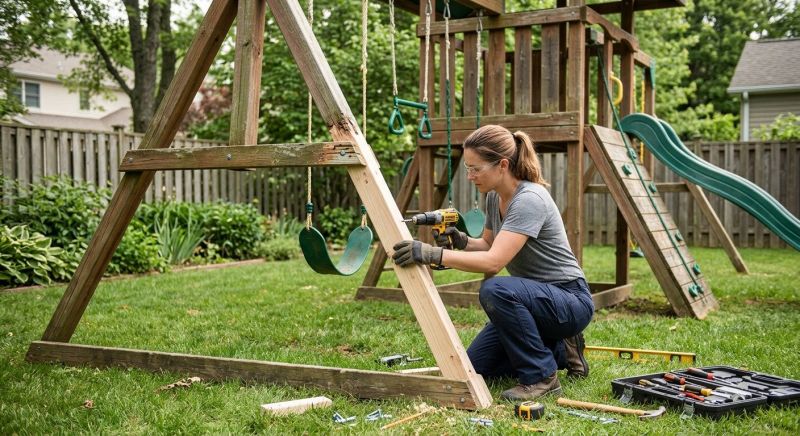 Swing Set Repair in Kansas City, MO
