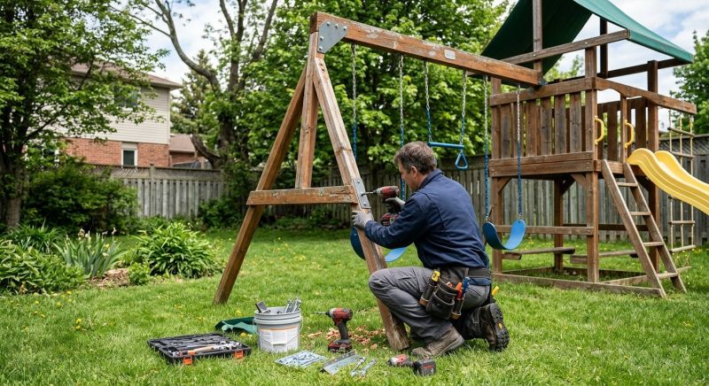 Swing Set Repair in Littleton, CO