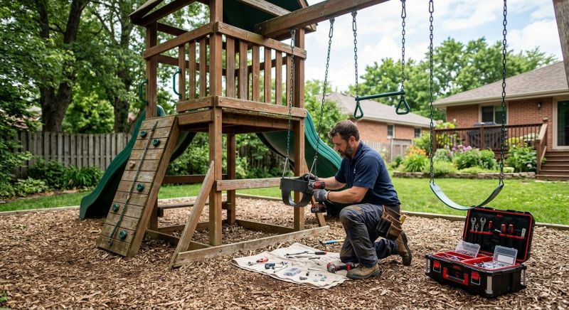 Swing Set Repair in Arvada, CO
