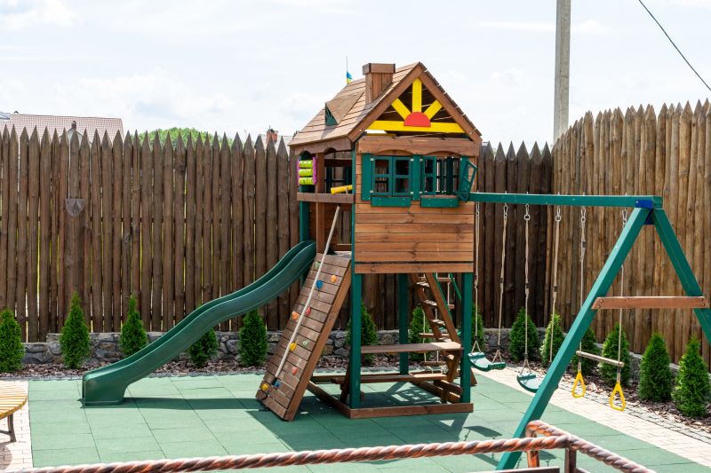 Wooden Playset Installation in Alpharetta, GA